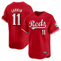 Trusc C.Reds #11 Barry Larkin Player Red Home Limited Stitched Jerseys