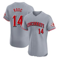 Trusc C.Reds #14 Pete Rose Player Gray Limited Elite Home Stitched Jerseys