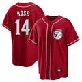 Trusc C.Reds #14 Pete Rose Player Red Home Game Stitched Jerseys