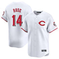 Trusc C.Reds #14 Pete Rose Player White Limited Home Stitched Jerseys
