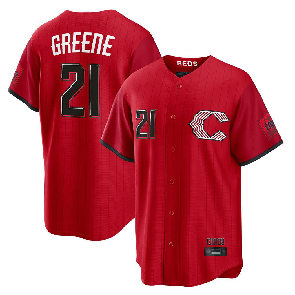 Trusc C.Reds #21 Hunter Greene Player Red 2026 City Connect Home Game Stitched Jerseys
