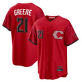 Trusc C.Reds #21 Hunter Greene Player Red 2026 City Connect Home Game Stitched Jerseys