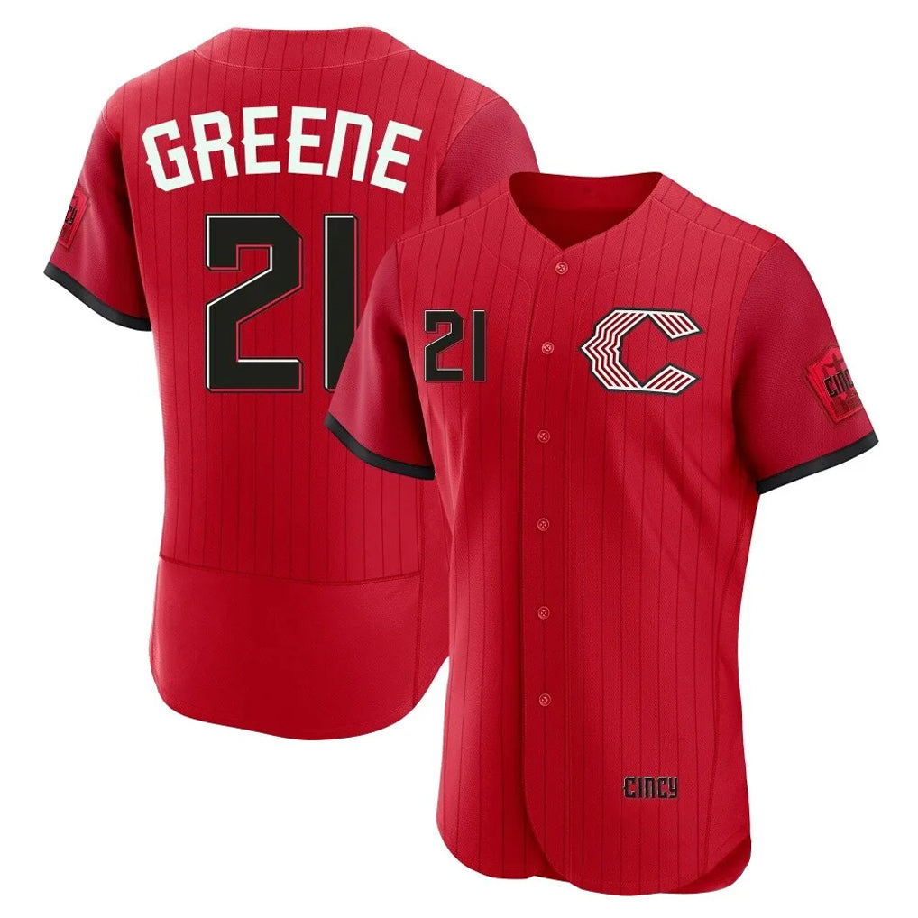 Trusc C.Reds #21 Hunter Greene Player Red 2026 City Connect Limited Elite Home Stitched Jerseys
