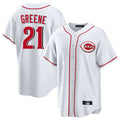 Trusc C.Reds #21 Hunter Greene Player White Game Home Stitched Jerseys