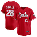 Trusc C.Reds #28 Eugenio Su¡§¡érez Player Red Home Limited Stitched Jerseys