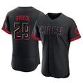 Trusc C.Reds #29 TJ Friedl Player Black City Connect Limited Elite Home Stitched Jerseys