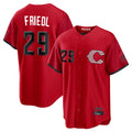 Trusc C.Reds #29 TJ Friedl Player Red 2026 City Connect Home Game Stitched Jerseys