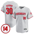 Trusc C.Reds #30 Ken Griffey Player Gray Vapor Premier Limited Home Stitched Jerseys