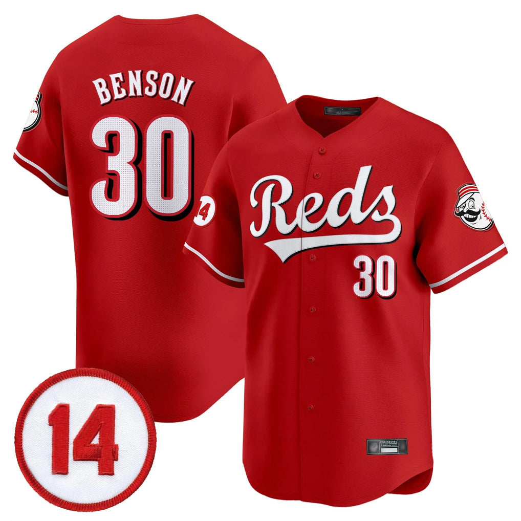 Trusc C.Reds #30 Ken Griffey Player Red Vapor Premier Limited Home Stitched Jerseys