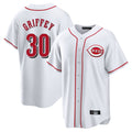 Trusc C.Reds #30 Ken Griffey Player White Game Home Stitched Jerseys