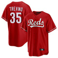 Trusc C.Reds #35 Jose Trevino Player Red Home Game Stitched Jerseys