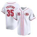 Trusc C.Reds #35 Jose Trevino Player White Home Limited Stitched Jerseys