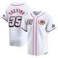 Trusc C.Reds #35 Jose Trevino Player White Speedway Classic Home Limited Stitched Jerseys