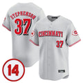 Trusc C.Reds #37 Tyler Stephenson Player Gray Vapor Premier Limited Home Stitched Jerseys