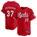 Trusc C.Reds #37 Tyler Stephenson Player Red Home Limited Stitched Jerseys