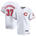 Trusc C.Reds #37 Tyler Stephenson Player White Limited Home Stitched Jerseys