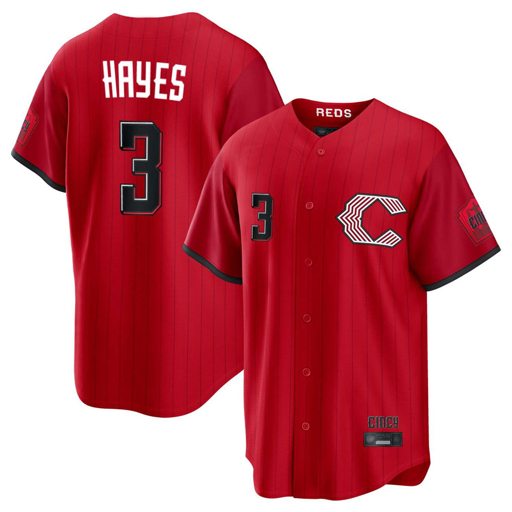 Trusc C.Reds #3 Ke'Bryan Hayes Player Red 2026 City Connect Home Game Stitched Jerseys