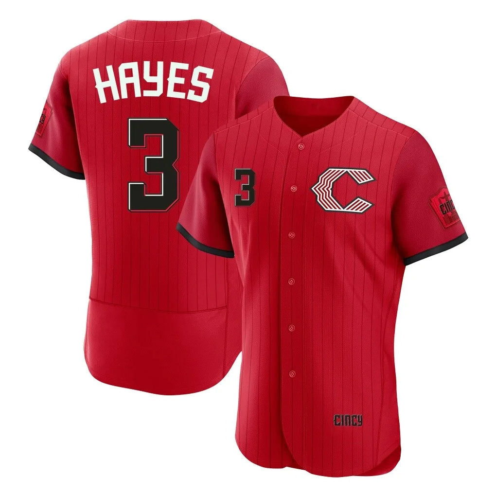Trusc C.Reds #3 Ke'Bryan Hayes Player Red 2026 City Connect Limited Elite Home Stitched Jerseys
