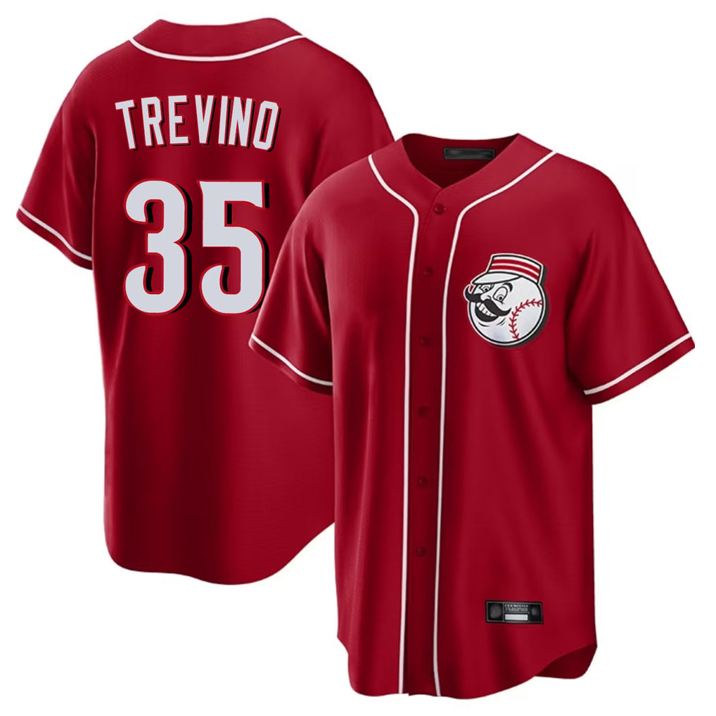 Trusc C.Reds #3 Ke'Bryan Hayes Player Red Game Home Stitched Jerseys
