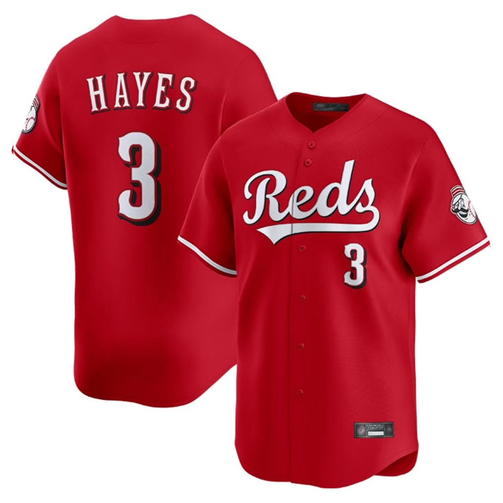 Trusc C.Reds #3 Ke'Bryan Hayes Player Red Home Limited Stitched Jerseys