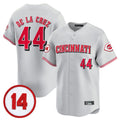 Trusc C.Reds #44 Elly De La Cruz Player Gray Vapor Premier Limited Home Stitched Jerseys