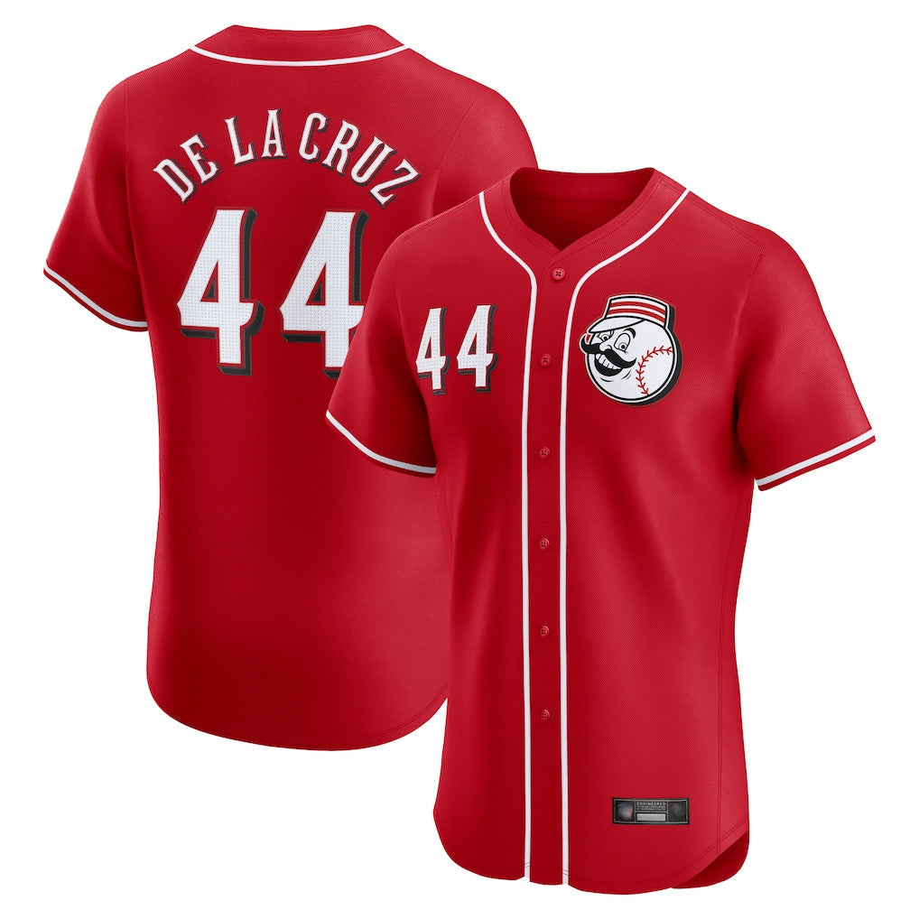 Trusc C.Reds #44 Elly De La Cruz Player Red Limited Elite Home Game Stitched Jerseys