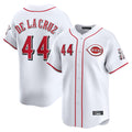 Trusc C.Reds #44 Elly De La Cruz Player White Home Limited Stitched Jerseys
