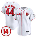 Trusc C.Reds #44 Elly De La Cruz Player White Vapor Premier Limited Home Stitched Jerseys