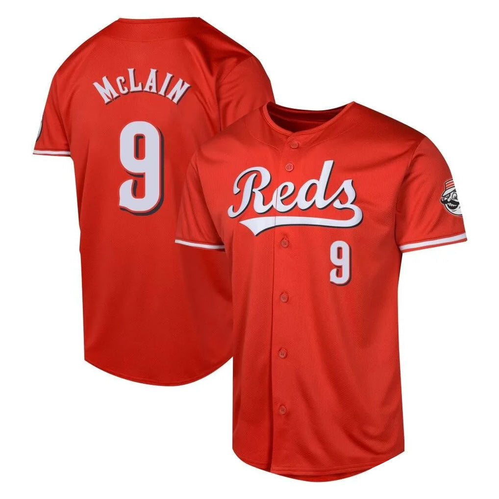 Trusc C.Reds #9 Matt McLain Player Red 2026 City Connect Limited Home Stitched Jerseys