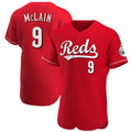 Trusc C.Reds #9 Matt McLain Player Red Limited Elite Home Stitched Jerseys