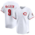 Trusc C.Reds #9 Matt McLain Player White Limited Home Stitched Jerseys