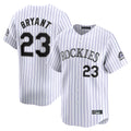 Trusc C.Rockies #23 Kris Bryant Player White Limited Home Stitched Jerseys