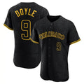 Trusc C.Rockies #9 Brenton Doyle Player Black Snake Skin City Limited Elite Home Stitched Jerseys