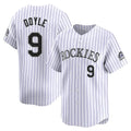 Trusc C.Rockies #9 Brenton Doyle Player White Limited Home Stitched Jerseys