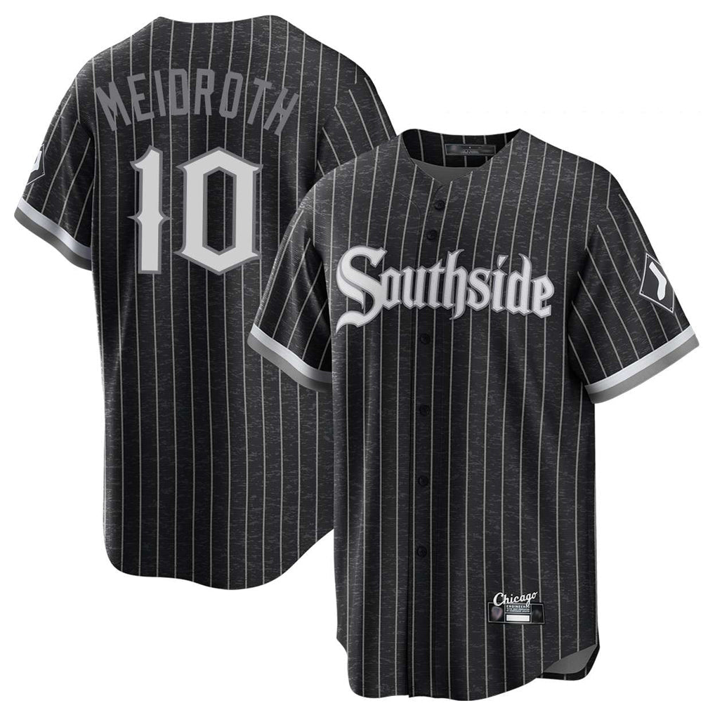 Trusc C.White Sox #10 Chase Meidroth Player Black City Connect Home Game Stitched Jerseys