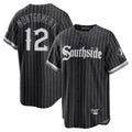 Trusc C.White Sox #12 Colson Montgomery Player Black City Connect Home Game Stitched Jerseys