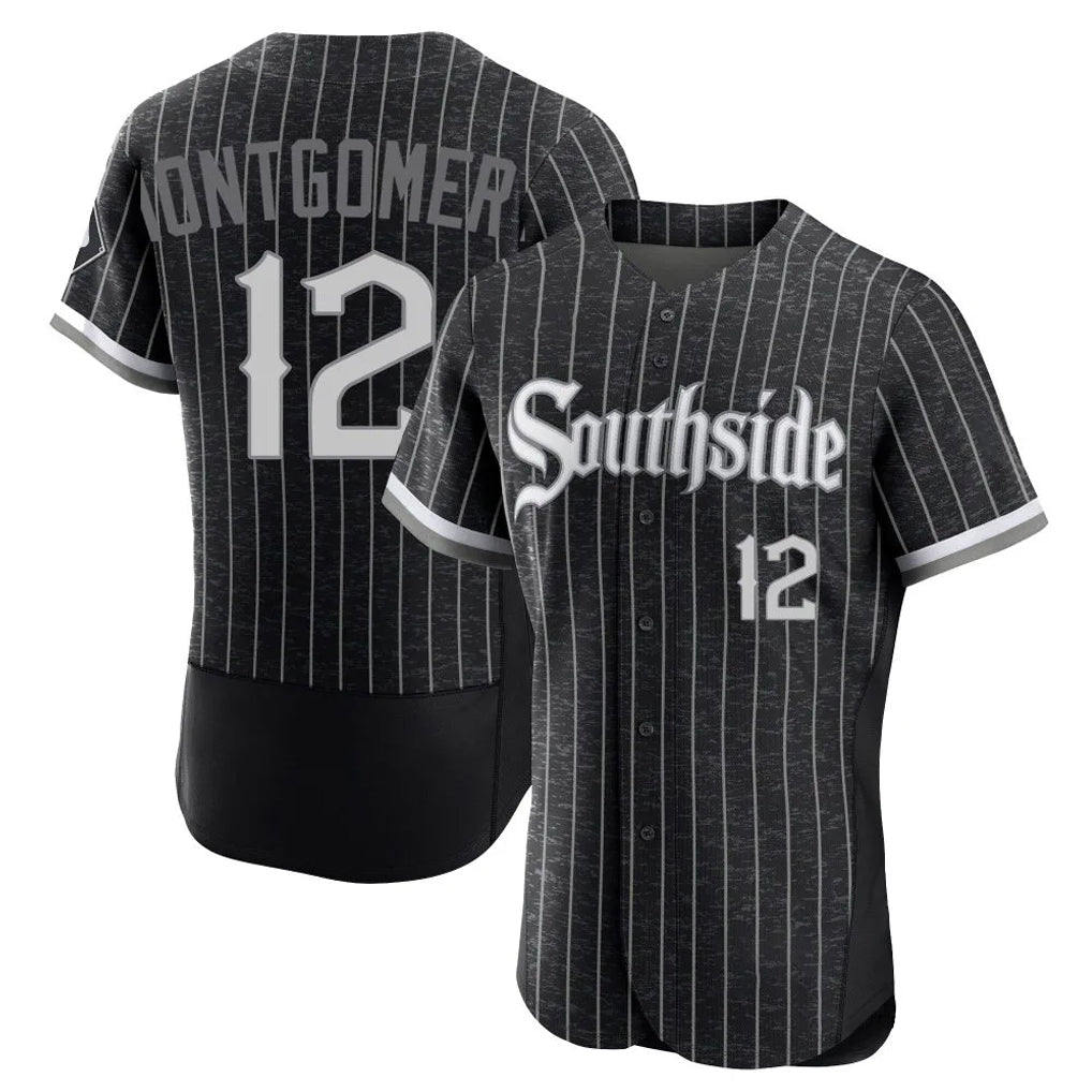 Trusc C.White Sox #12 Colson Montgomery Player Black City Connect Limited Elite Home Stitched Jerseys