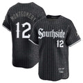 Trusc C.White Sox #12 Colson Montgomery Player Black City Connect Limited Home Stitched Jerseys