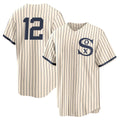Trusc C.White Sox #12 Colson Montgomery Player Cream Field of Dreams Home Game Stitched Jerseys