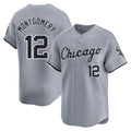 Trusc C.White Sox #12 Colson Montgomery Player Gray Road Limited Home Stitched Jerseys