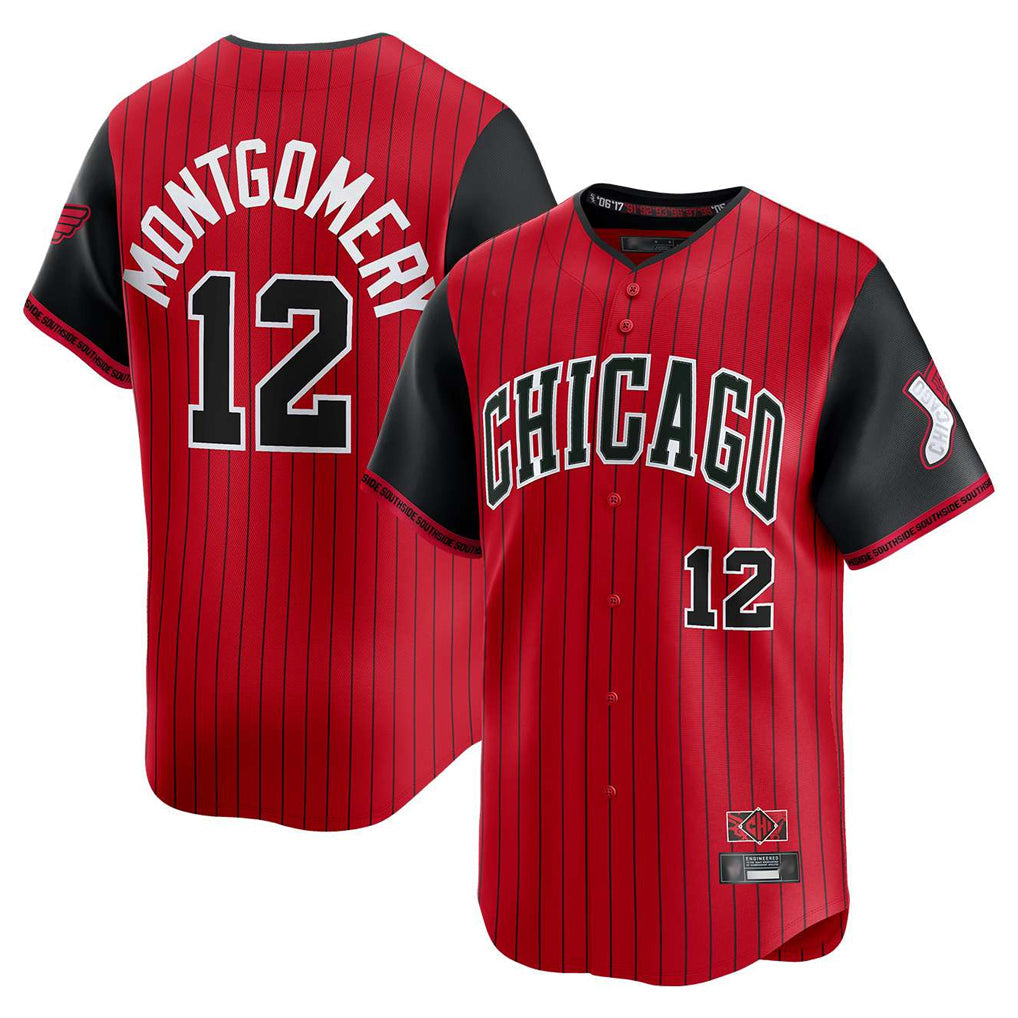 Trusc C.White Sox #12 Colson Montgomery Player Red City Connect Limited Home Stitched Jerseys