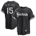 Trusc C.White Sox #15 Sean Newcomb Player Black City Connect Home Game Stitched Jerseys