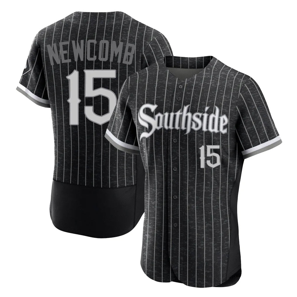 Trusc C.White Sox #15 Sean Newcomb Player Black City Connect Limited Elite Home Stitched Jerseys