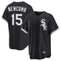 Trusc C.White Sox #15 Sean Newcomb Player Black Home Game Stitched Jerseys