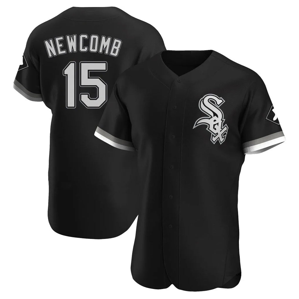 Trusc C.White Sox #15 Sean Newcomb Player Black Limited Elite Home Stitched Jerseys
