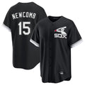 Trusc C.White Sox #15 Sean Newcomb Player Black Spring Training Game Stitched Jerseys