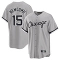 Trusc C.White Sox #15 Sean Newcomb Player Gray Home Game Stitched Jerseys