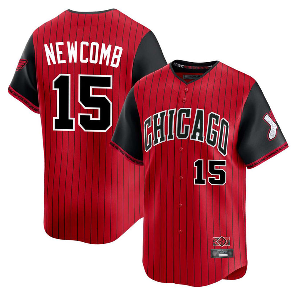 Trusc C.White Sox #15 Sean Newcomb Player Red City Connect Limited Home Stitched Jerseys