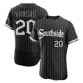 Trusc C.White Sox #20 Miguel Vargas Player Black City Connect Limited Elite Home Stitched Jerseys