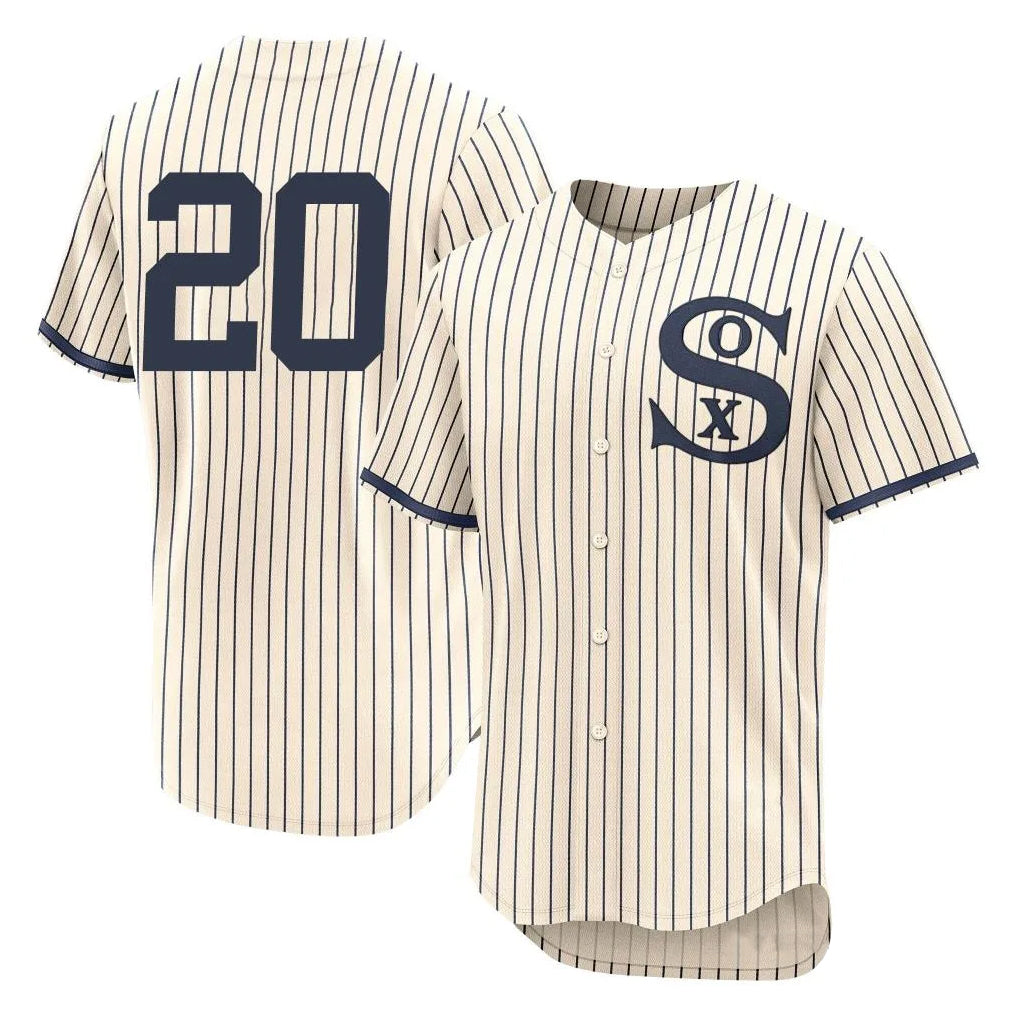 Trusc C.White Sox #20 Miguel Vargas Player Cream Field of Dreams Limited Elite Home Stitched Jerseys